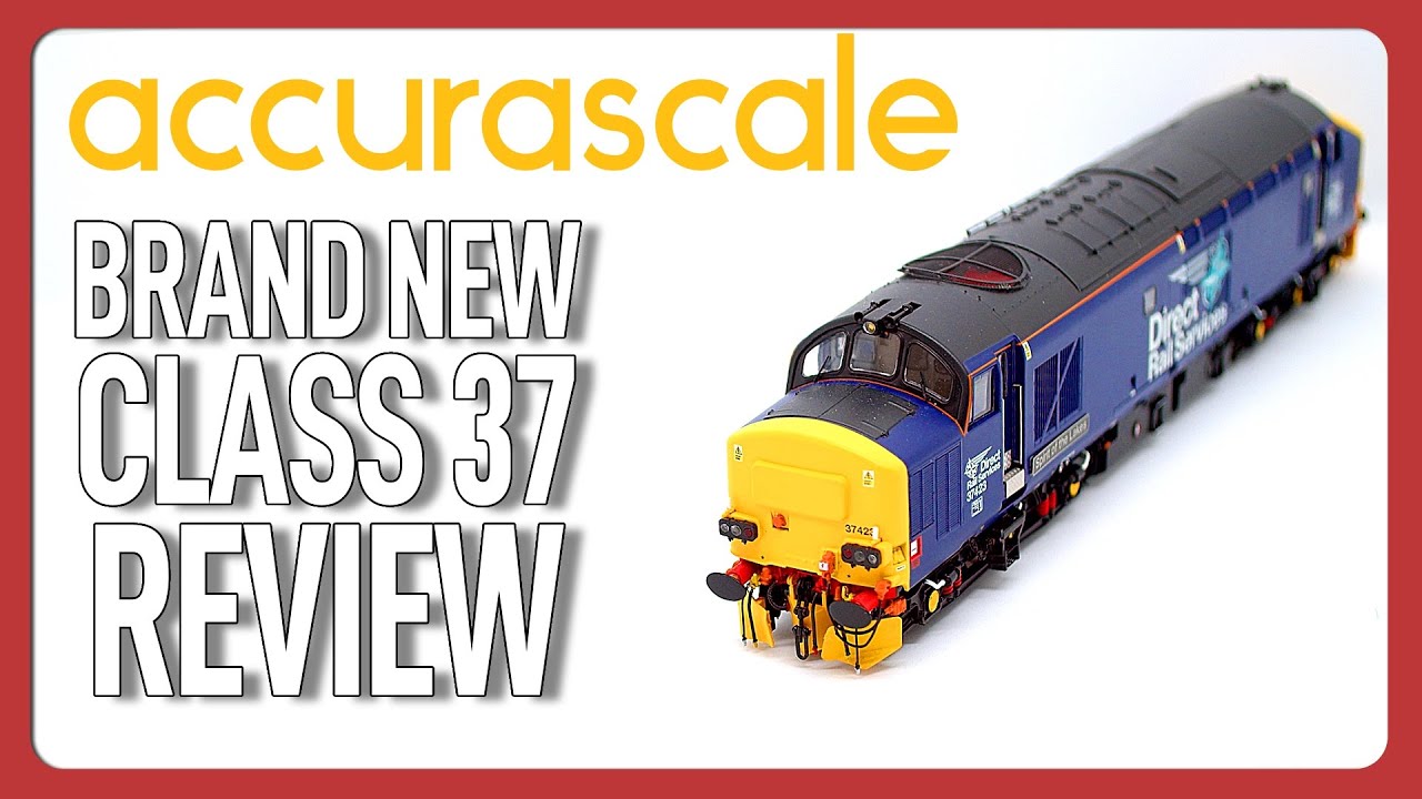 НОВИНКА! 00 ОБЗОР МАШИНЫ Accurascale Class 37!