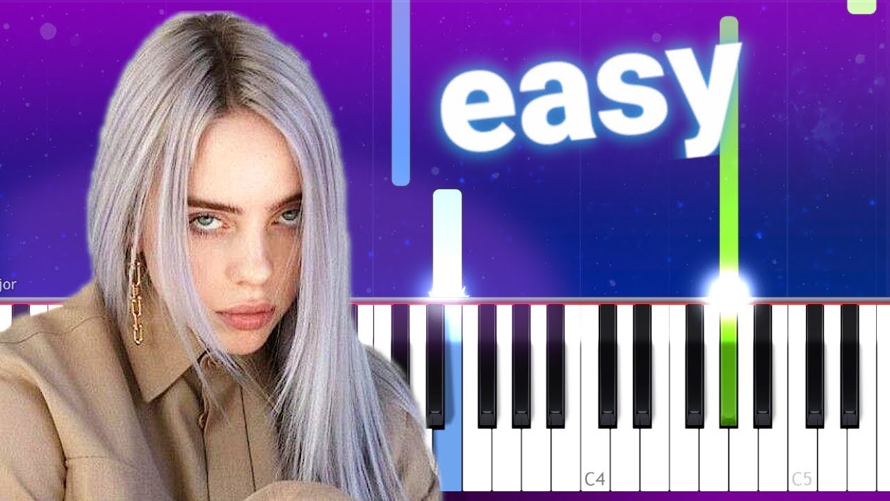 Billie Eilish - everything i wanted (100% EASY PIANO TUTORIAL)