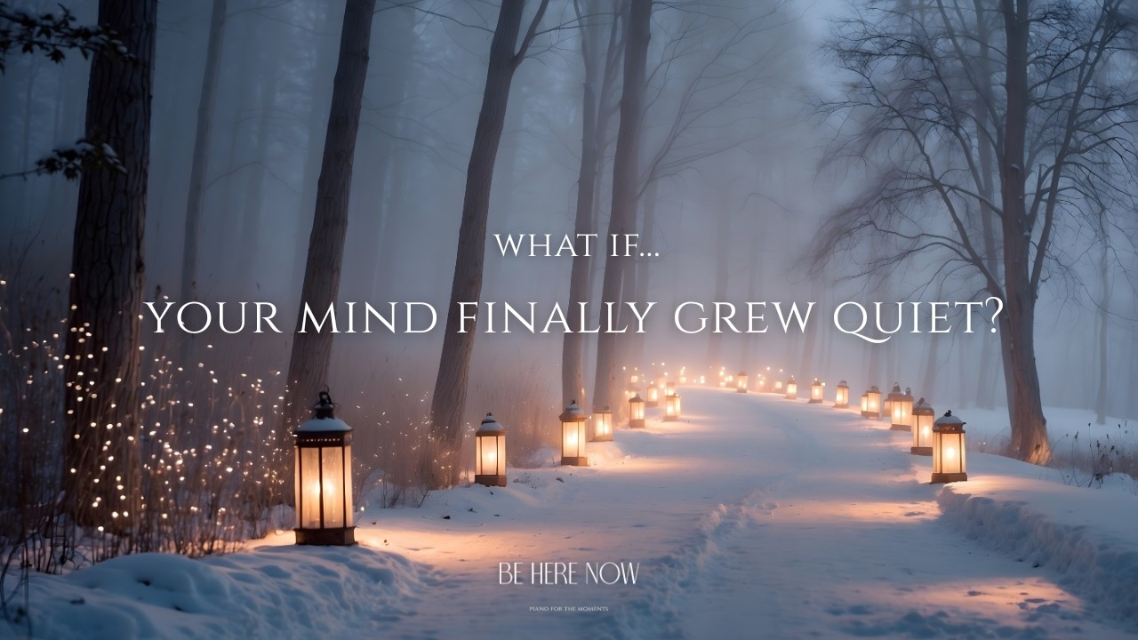 When Your Mind Finally Grows Quiet 🍃🎵 Sleep Music for Anxiety & Overthinking in Restless Nights