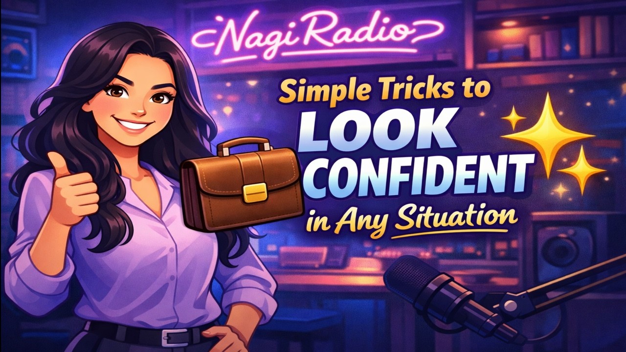 How to Look & Sound Confident (Even If You're Nervous) 😎