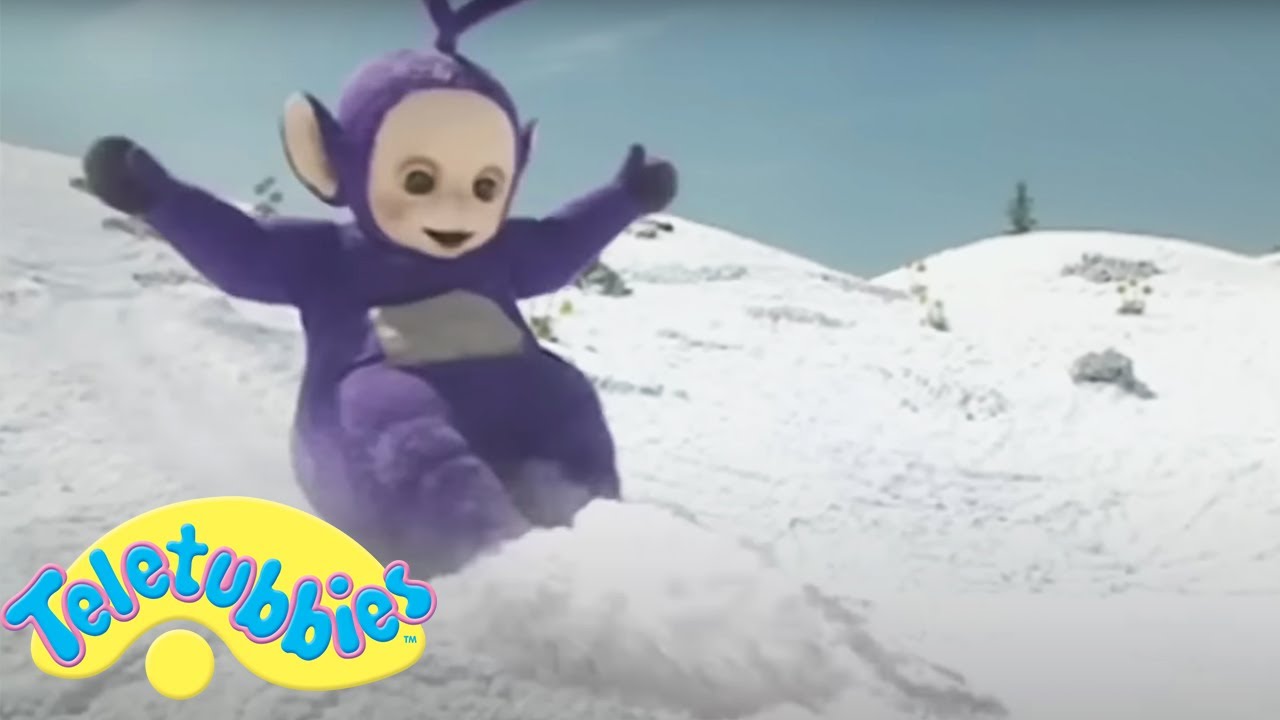 Teletubbies Bahasa Indonesia Klasik MAIN SALJU - Natal di Inggris | Kartun Lucu
