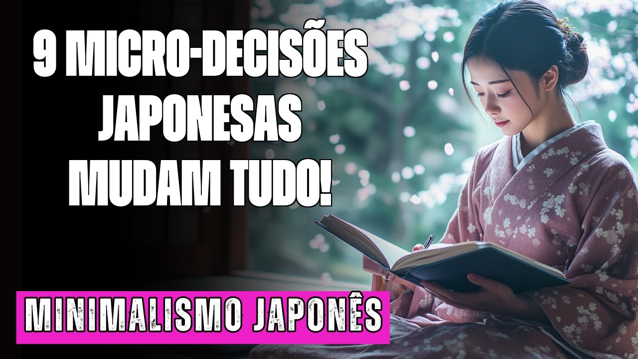 9 DECISÕES DIÁRIAS QUE TRANSFORMARAM MINHA CASA E FINANÇAS  MINIMALISMO JAPONÊS
