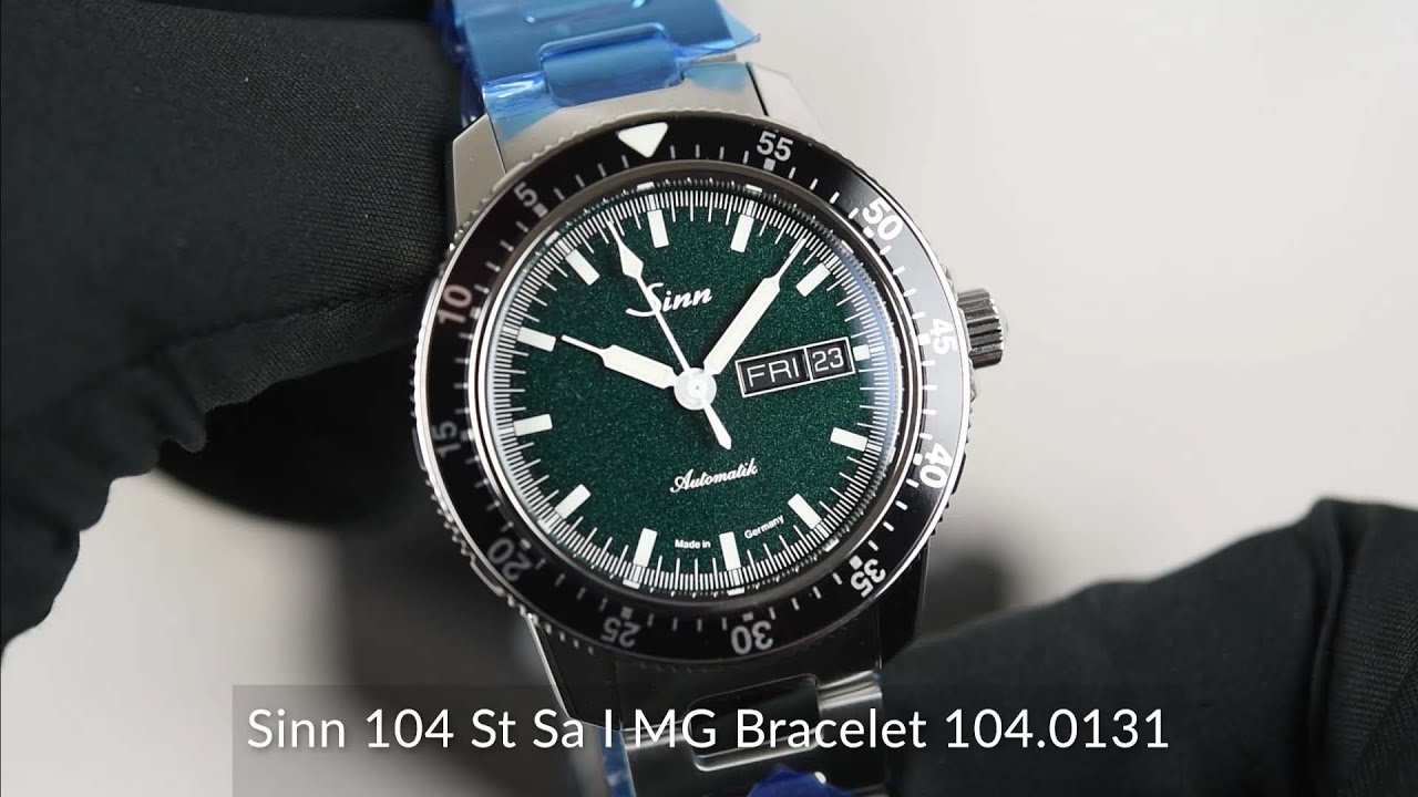 Sinn 104 St Sa I MG Bracelet 104.0131
