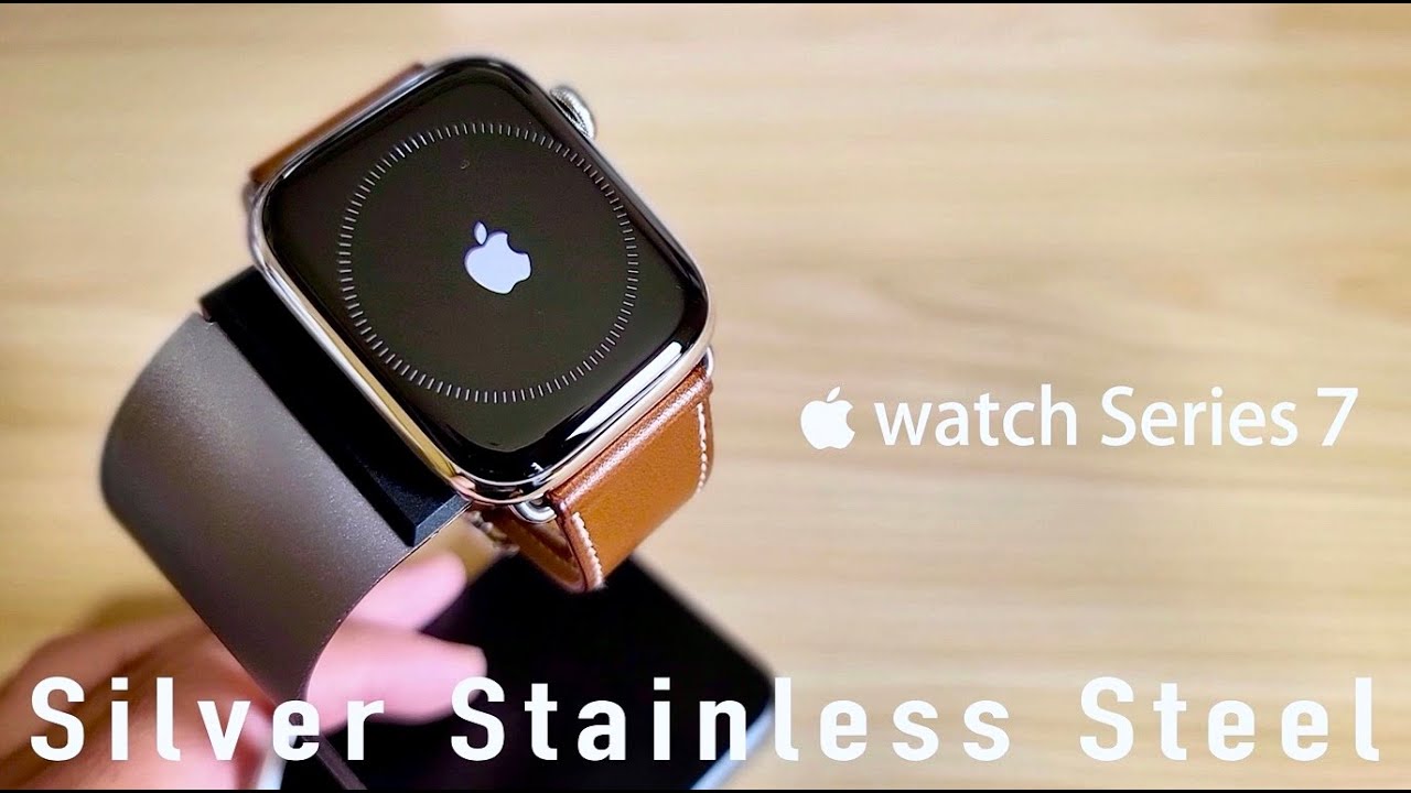 Apple Watch Series7 シルバーステンレススチール 45mm も届いた！｜SilverStainless Steel  Unboxing