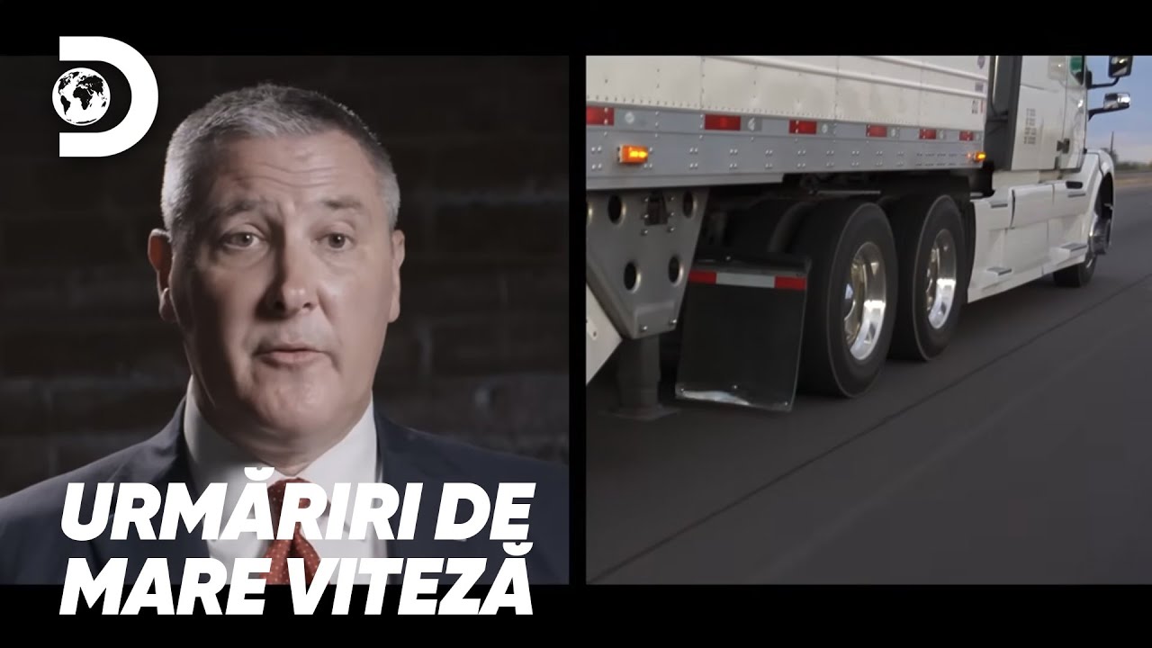 Șofer de camion scăpat de sub control | Urmăriri de mare viteză