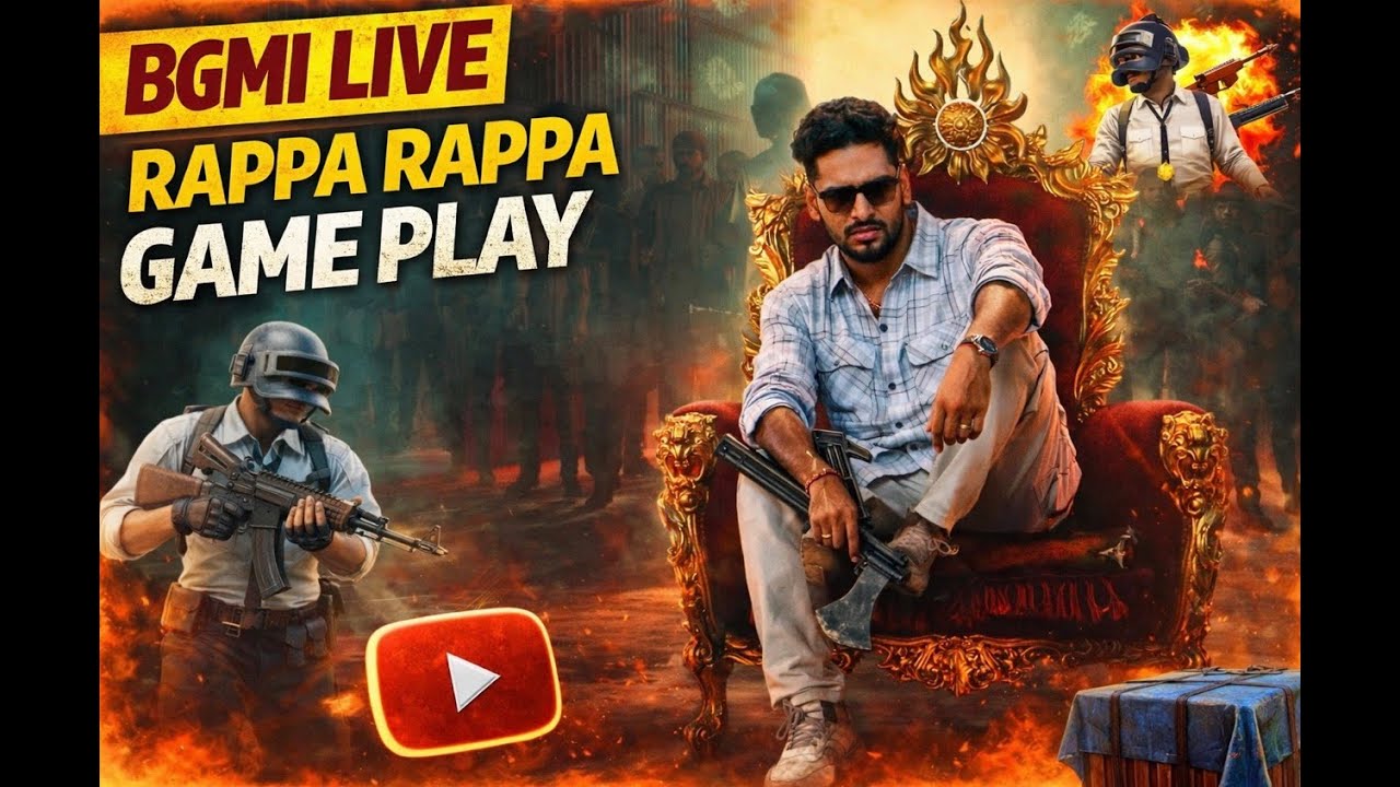 Rappa Rappa gameplay live in Bgmi 4.2 update 😈 🔥 #shorts #shortsviral #bgmilive #live #venom39t
