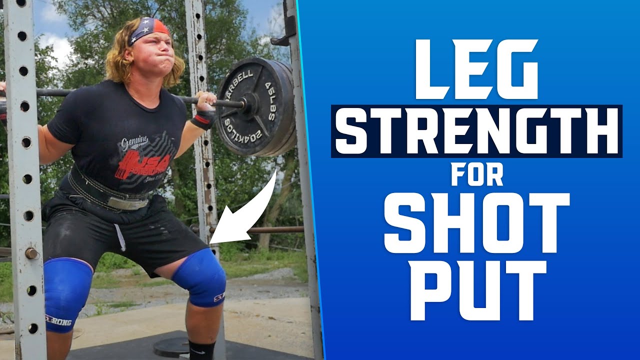 BEST Leg Strength Exercises For Shot Put