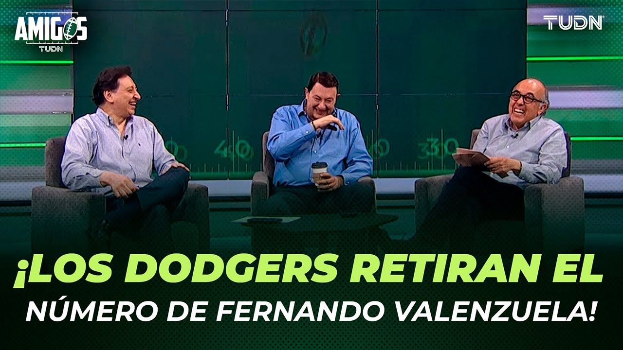 DODGERS retiran número de VALENZUELA ⚾️ y los movimientos en la NFL 🏈 | Podcast Amigos | TUDN
