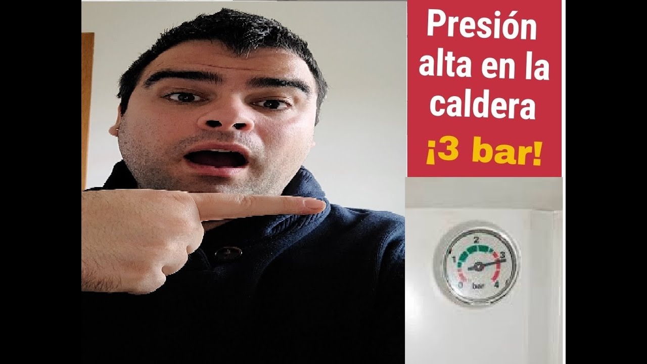 Como bajar la presion de la caldera