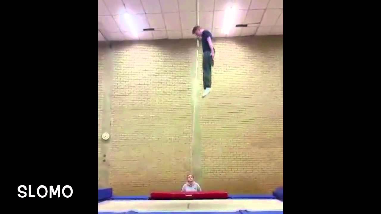 Rudi Out Trampoline Move