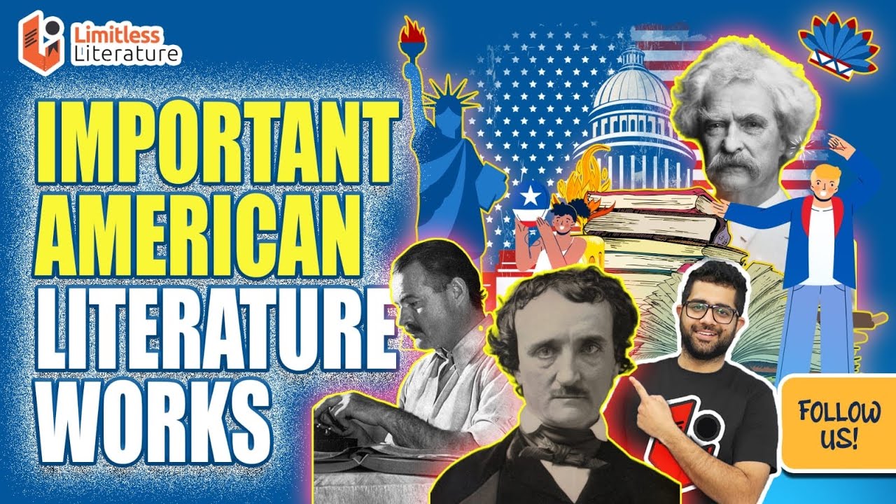 Most Important American Literature Works For UGC-NET | SET | GATE | TGT-PGT