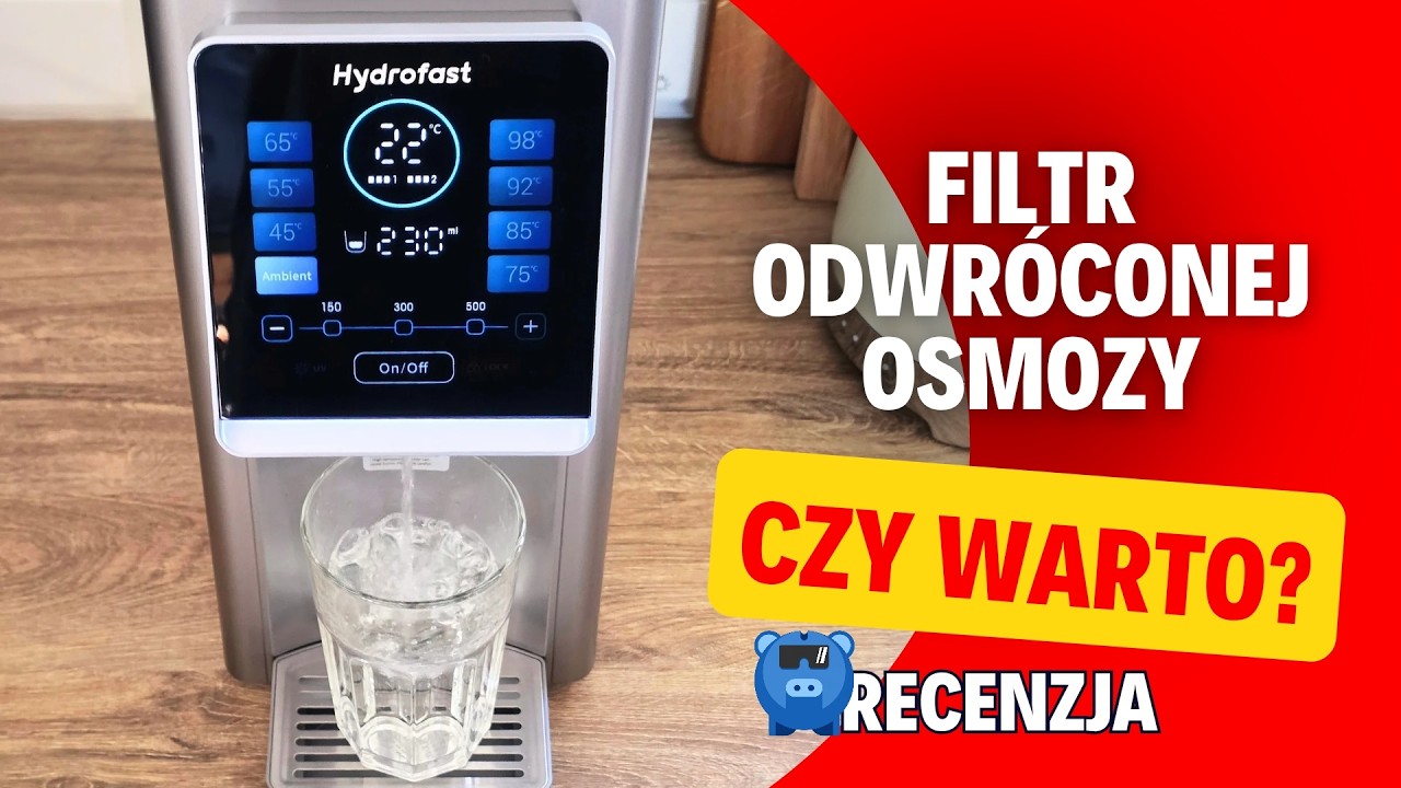 Zdrowa woda z kranu💧? - HYDROFAST W100 [recenzja]