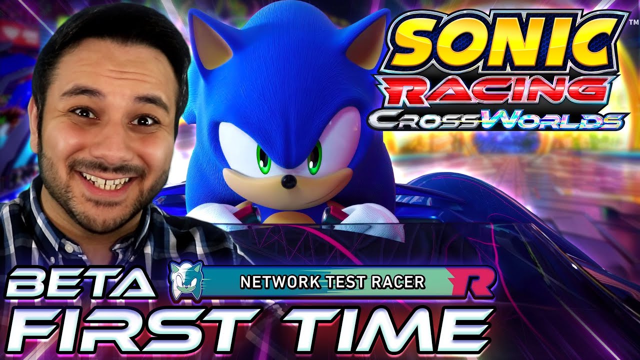 PLAYING SONIC RACING CROSSWORLDS - FIRST TIME (Playtest)