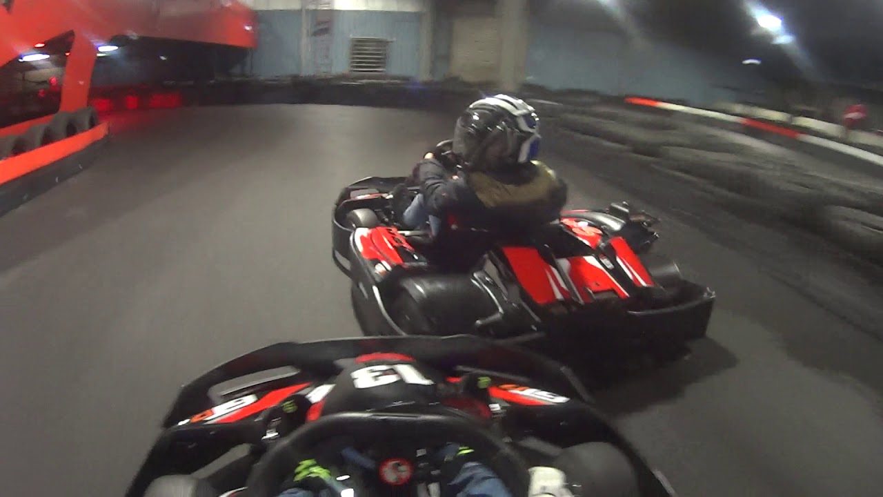 karting jm fleron 1 partie ( 15/12/2017) qualifie plus course