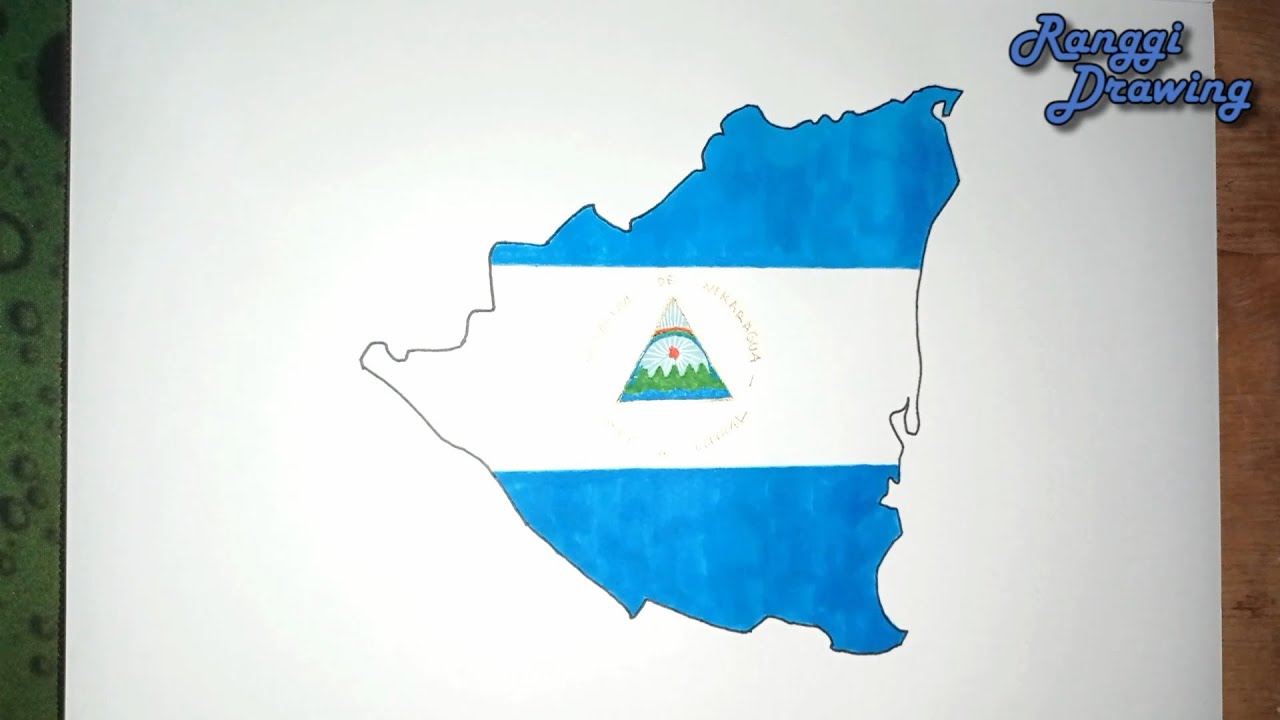 How to Draw Map of Nicaragua