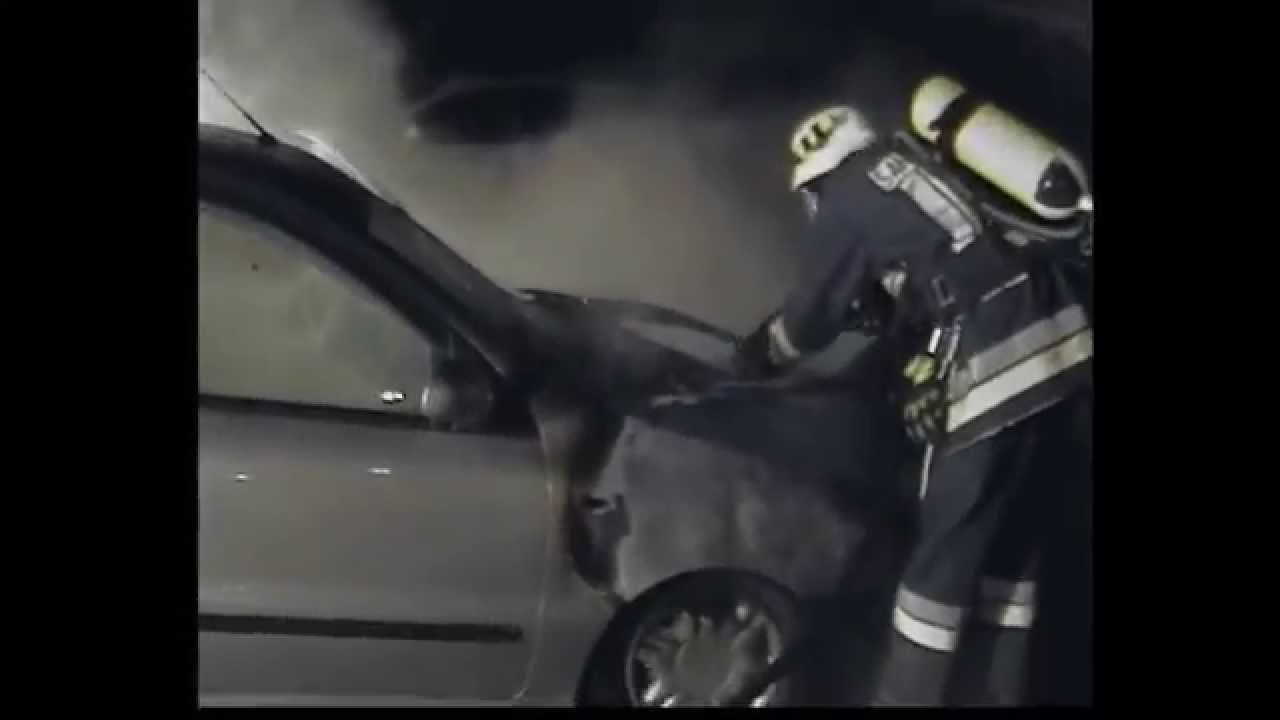 Einsatz Autobrand Burg Taufers