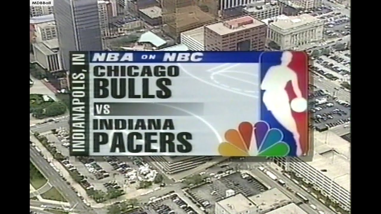 Bulls @ Pacers 1998 ECF Game 4 Highlights