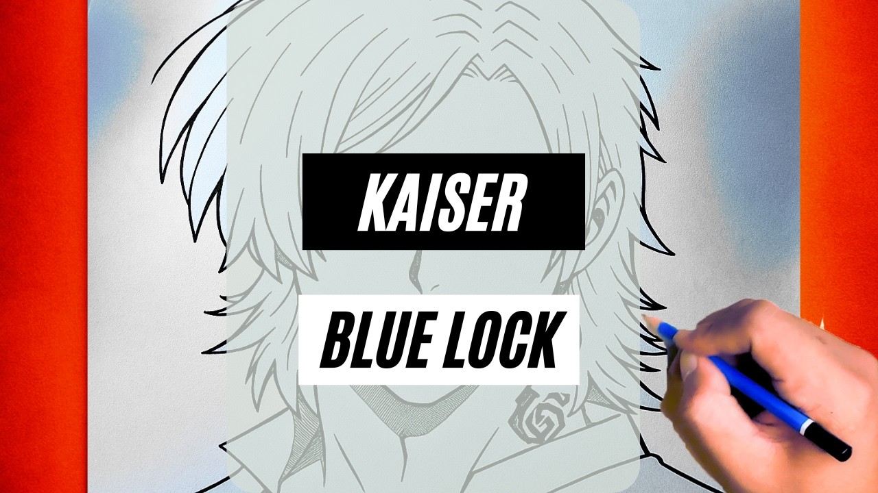 Como dibujar a káiser de Blue Lock - Dibujando con ArteCarlos