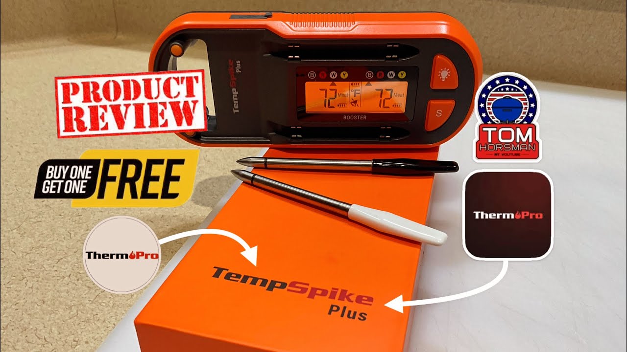 Честный обзор двух беспроводных термощупов для мяса ThermoPro TempSpike Plus! / Бесплатное мгнове...