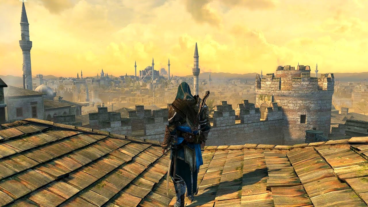 ASSASSIN'S CREED REVELATIONS FREE ROAM GAMEPLAY (4K 60FPS)