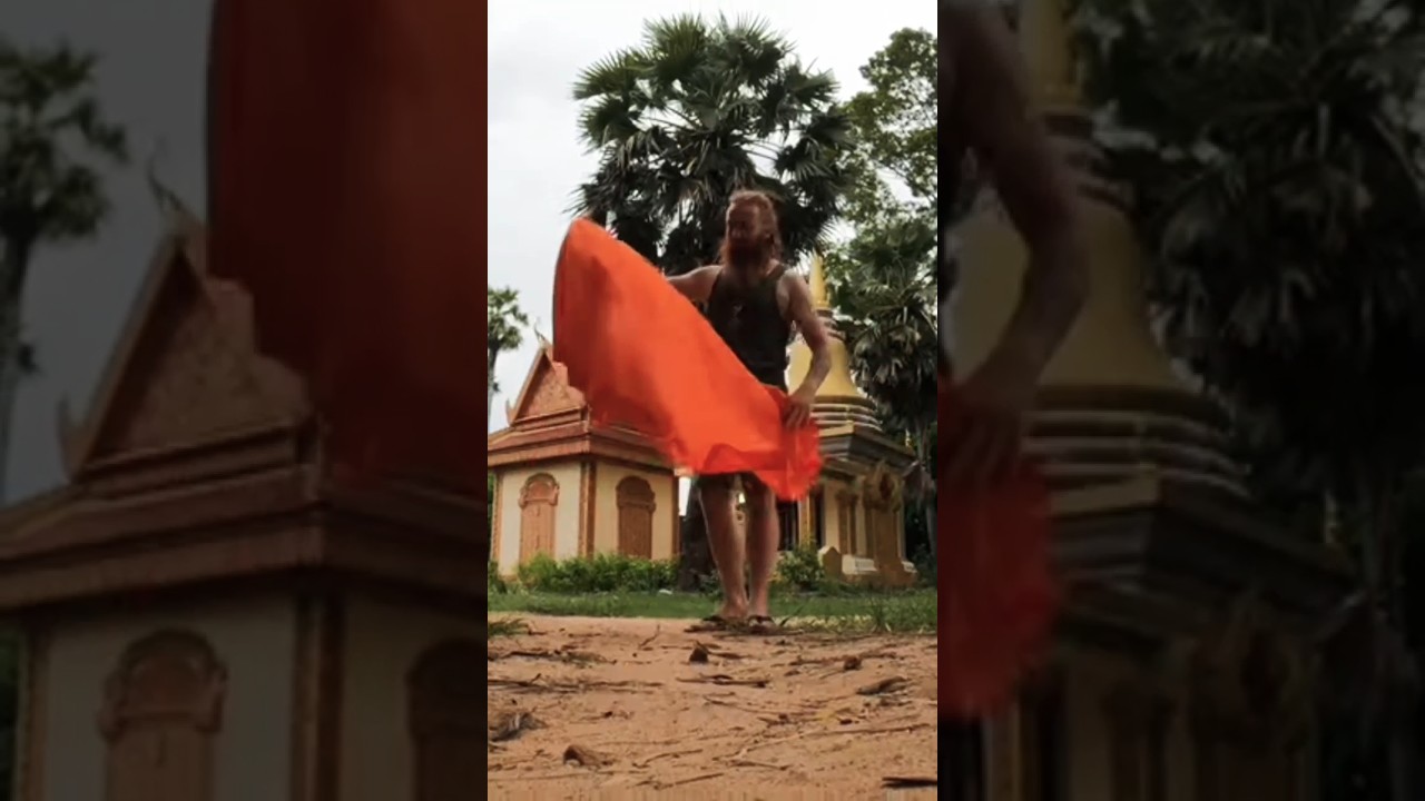 Just a piece of Orange Cloth #buddhism #fabric #diycrafts