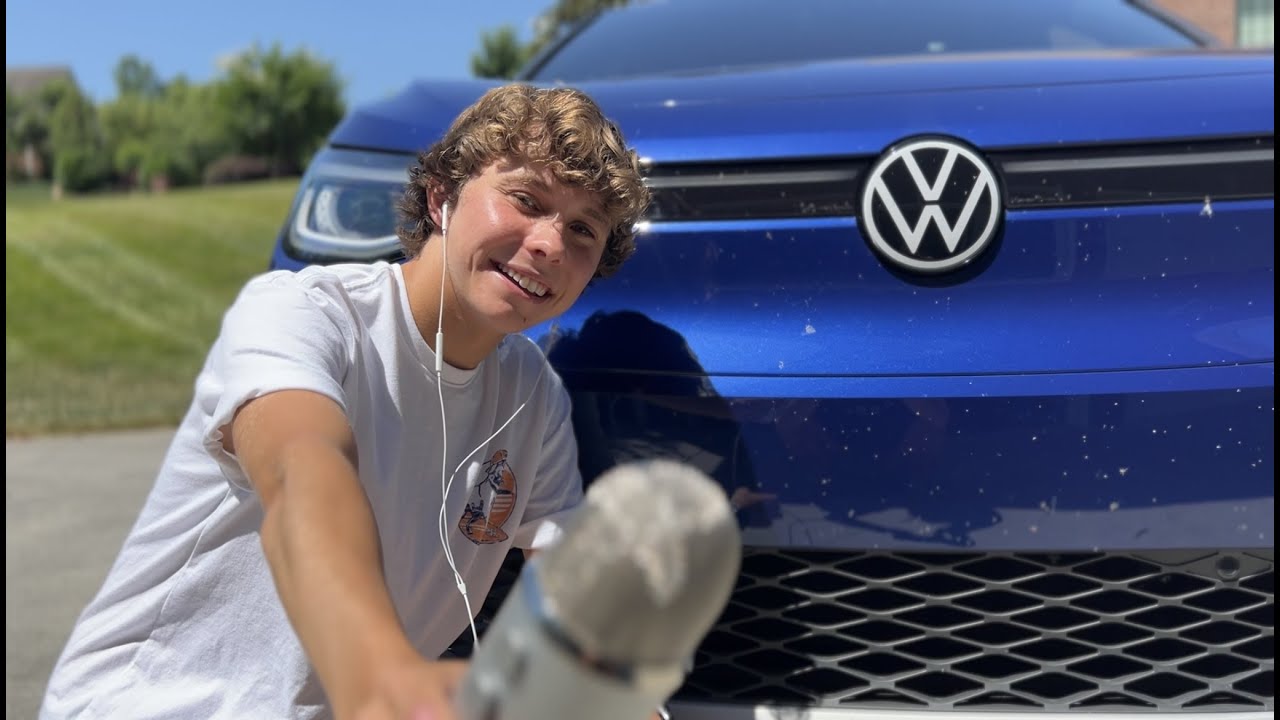 Trying ASMR in the Car (Electric Volkswagen)