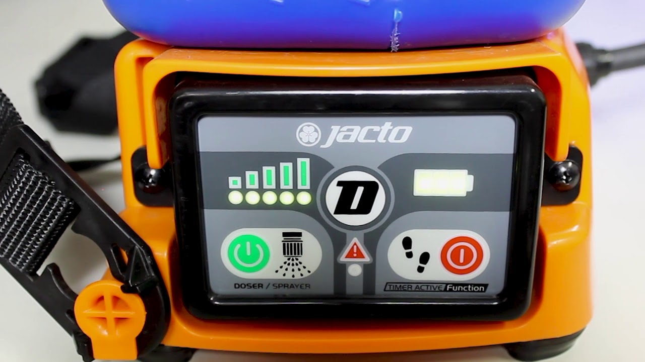 Jacto DJB - Como fazer o Bloqueio de doses do Pulverizador e Dosador a Bateria