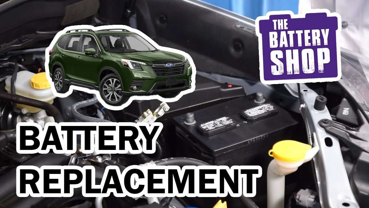 Subaru Forester (2017) - New Battery Install