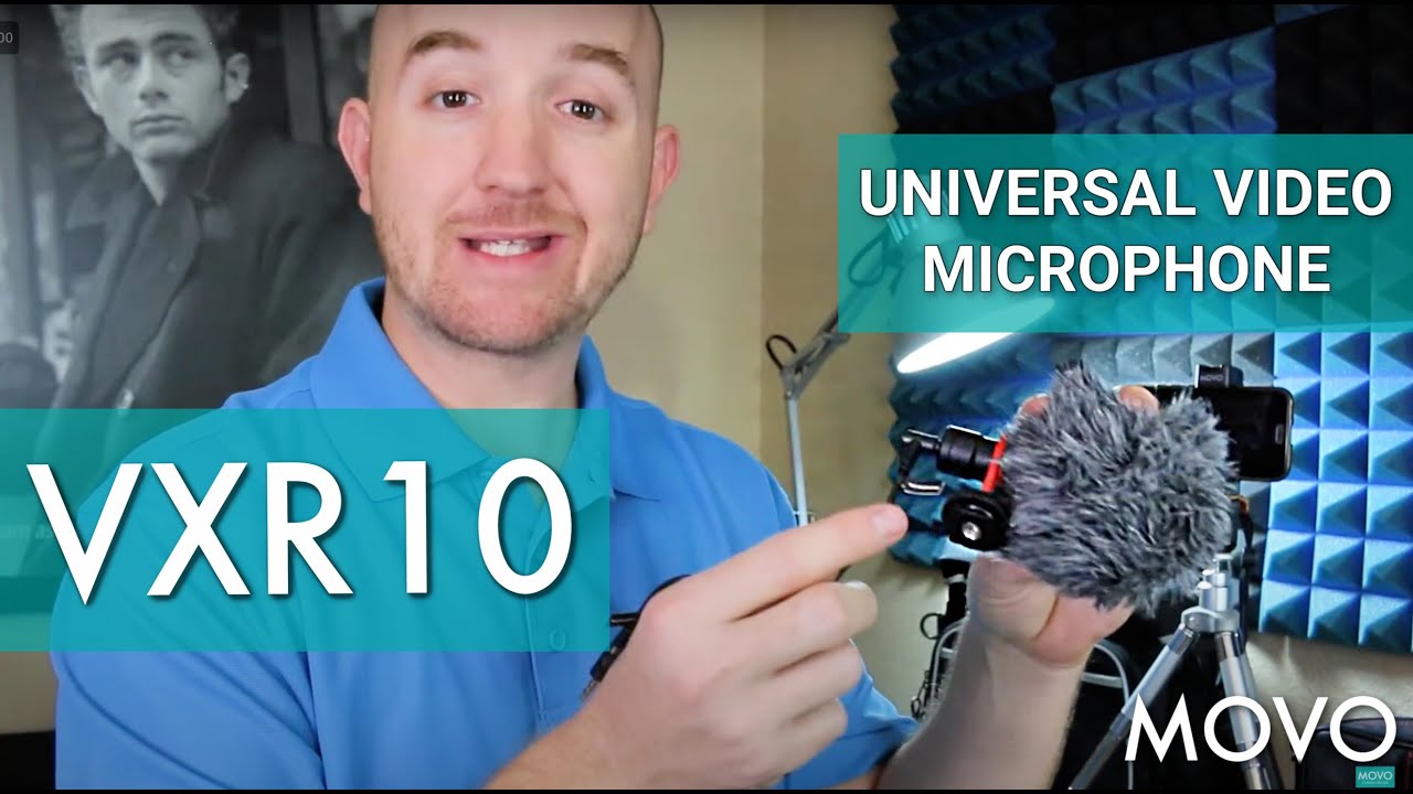 Movo VXR10 Universal Video Microphone for DSLR Cameras & Smartphones
