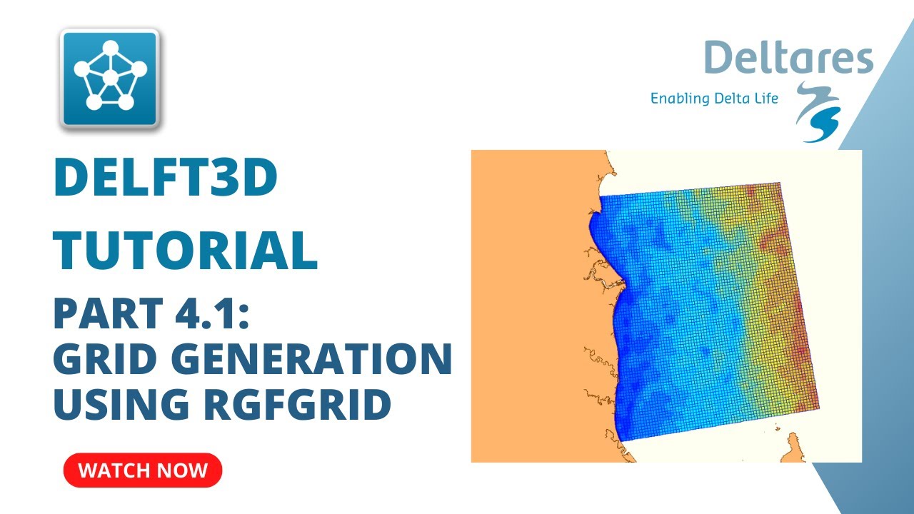 Delft3D: Grid Generation using RGFGRID