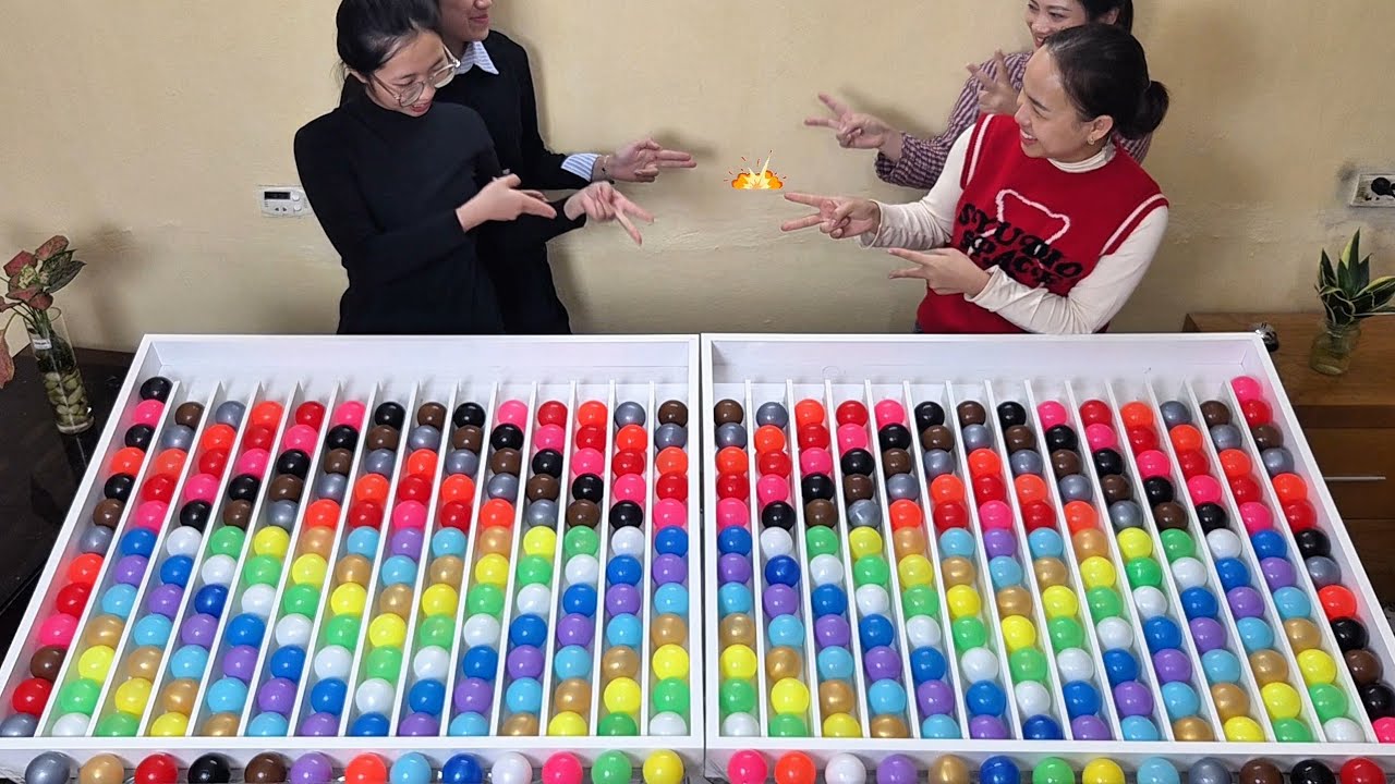 🧩 Brain vs Brain | Team Color Sorting Challenge