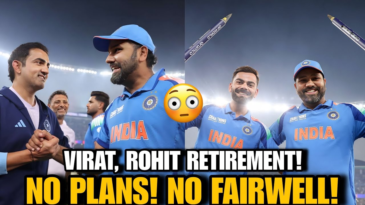 Huge Reveal! No PLANS! No FAIRWELL! BCCI Secratary Rajeev Shukla | VIRAT ROHIT on ODI RETIREMENT 