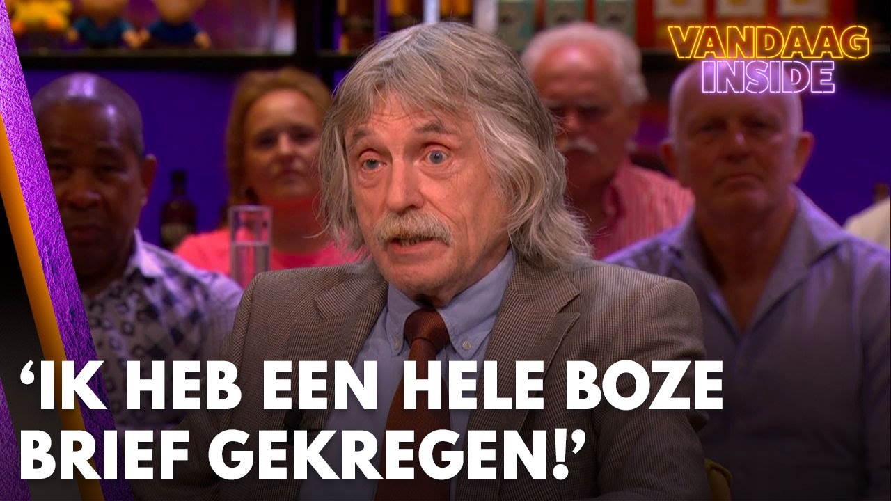 Johan moet zijn excuses aanbieden: 'Ik heb een hele boze brief gekregen!' | VANDAAG INSIDE