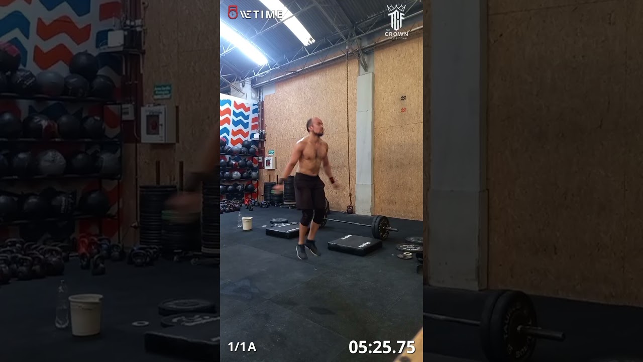 Carlos Gabriel Ramos open 26.1 Adv. Ind. The Crown Fitness Festival