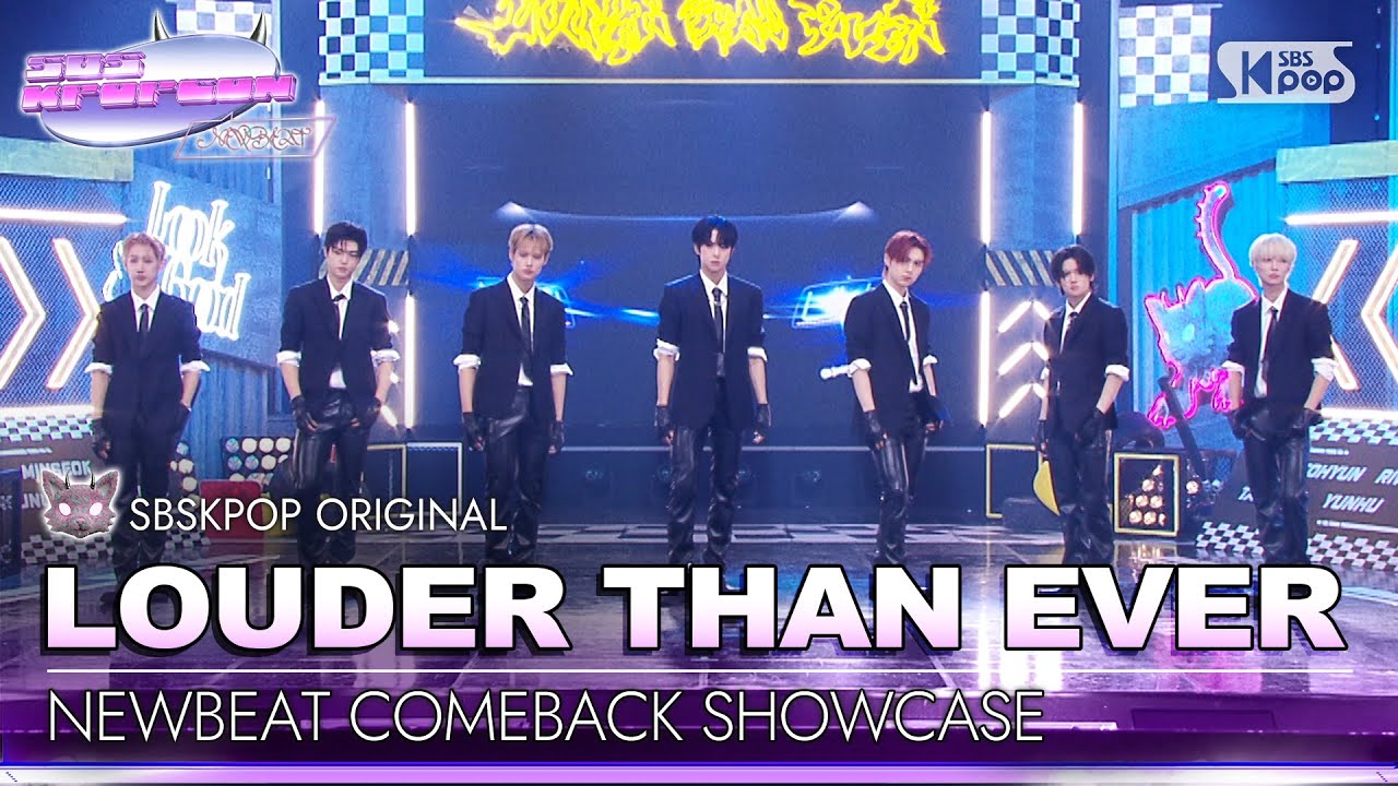 [SBSKPOPCON🍿] 뉴비트 컴백 쇼케이스 NEWBEAT [LOUDER THAN EVER] COMEBACK  SHOWCASE | 쇼케이스 무대 비하인드 | 251106