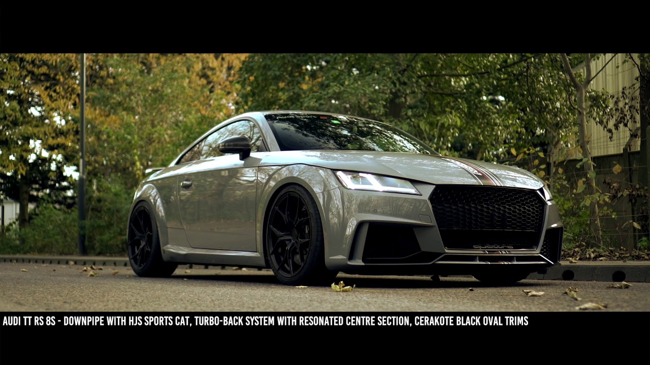 Audi TT RS 8S with Full Milltek Sport Resonated Exhaust System