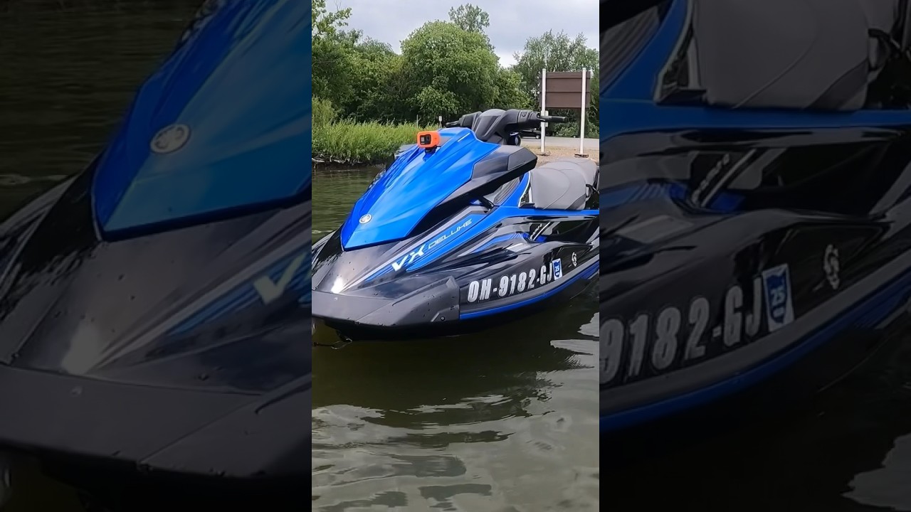 2018 Yamaha VX Deluxe 1.0 High Output. #lakelife #yamaha #waverunner #vlog