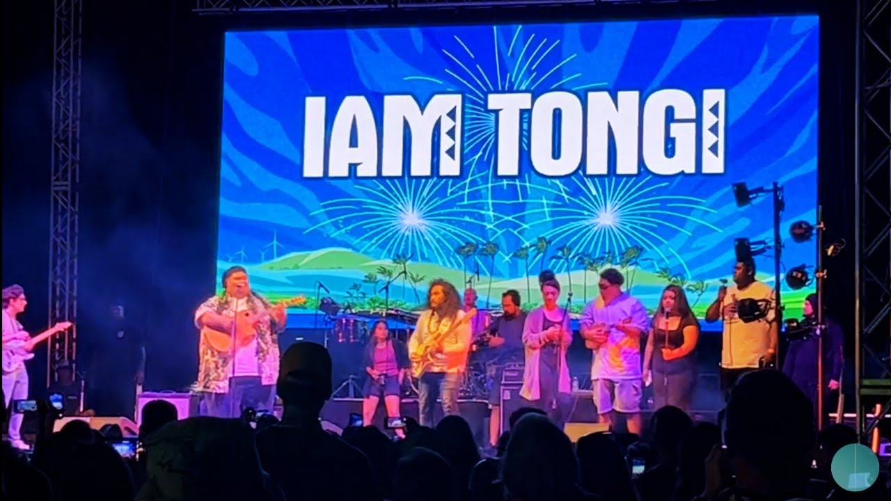 Iam Tongi ft. Iam's Family at Ohana Day Concert, Turtle Bay Resort, HI (Part 2 of 4)