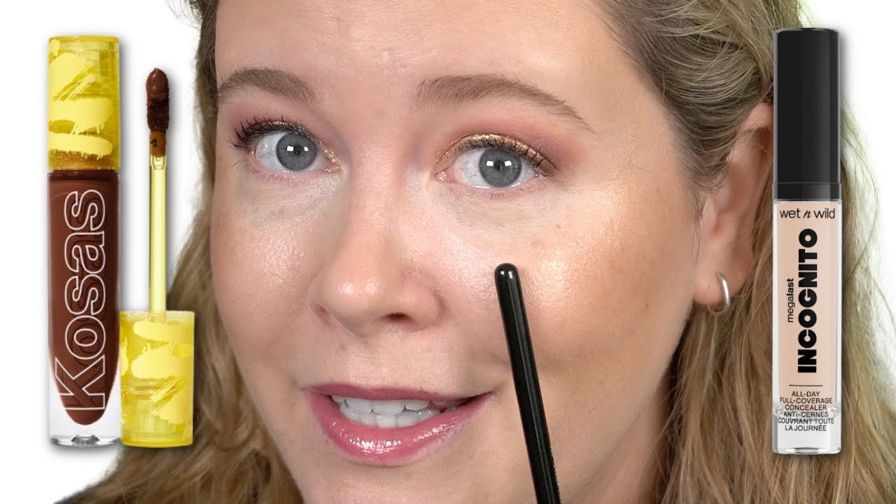 Is it a Dupe? | Kosas Revealer Concealer v. Wet n Wild Incognito