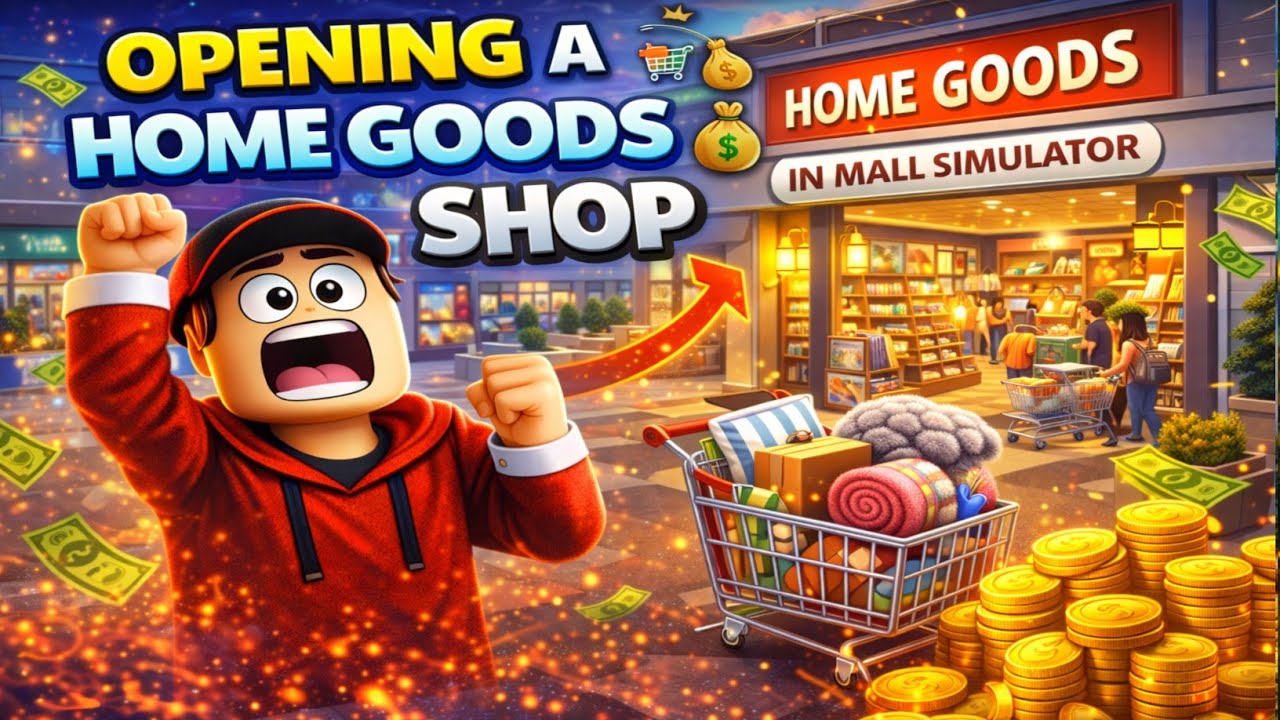 Opening a Home Goods Shop in Mall Simulator | Big Profit Start 🛒💰