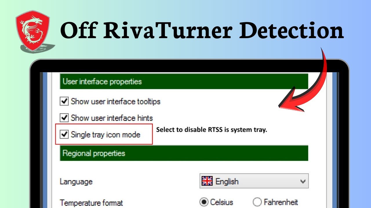 How to disable RivaTuner in MSI Afterburner (Zero Clutter)
