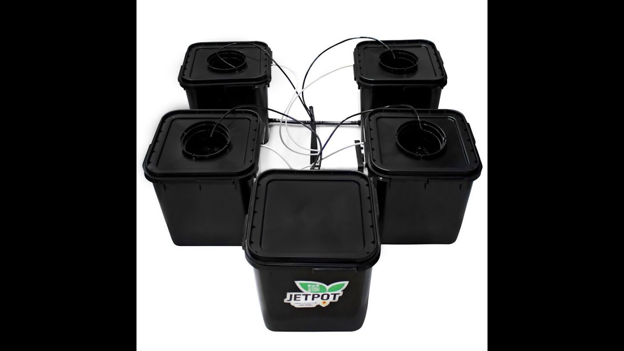 Гидропонная система JetPot Aqua DWC Quatro