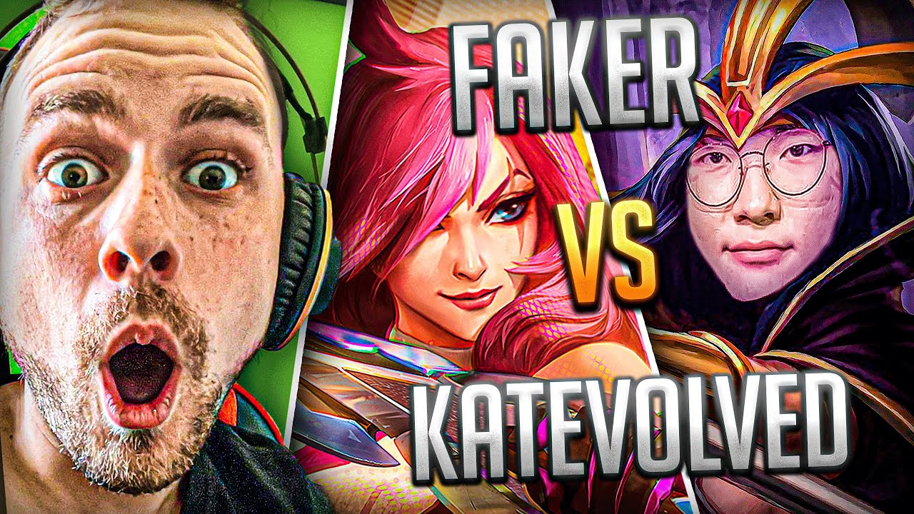 KATEVOLVED vs FAKER CON LEBLANC EN CHALLENGER 😱 *NÍVEL DIOS*
