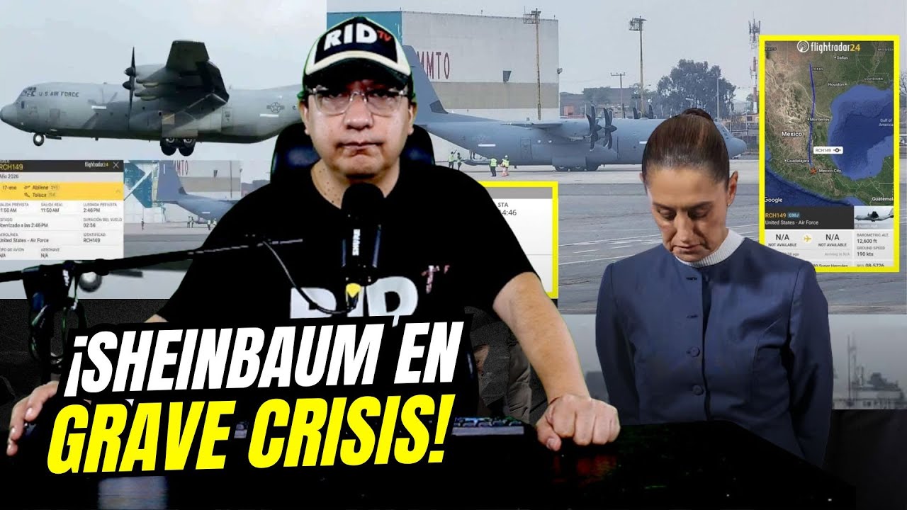 METEN a CLAUDIA en GRAVE CRISIS: SENADORES 4T, NO autorizaron arribo a TOLUCA de NAVE MILITAR de EUA