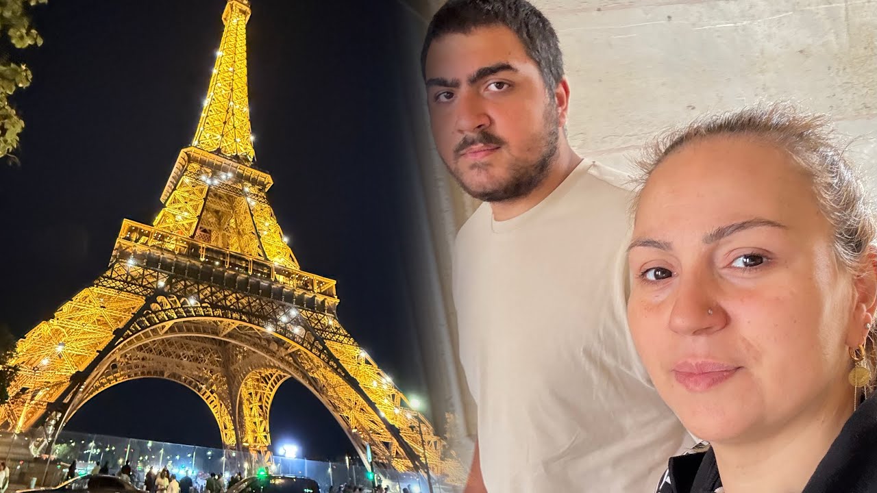 Oğlumla Paris’te geziyoruz | Otelde oda Turu | Evi altına üstüne getirdim