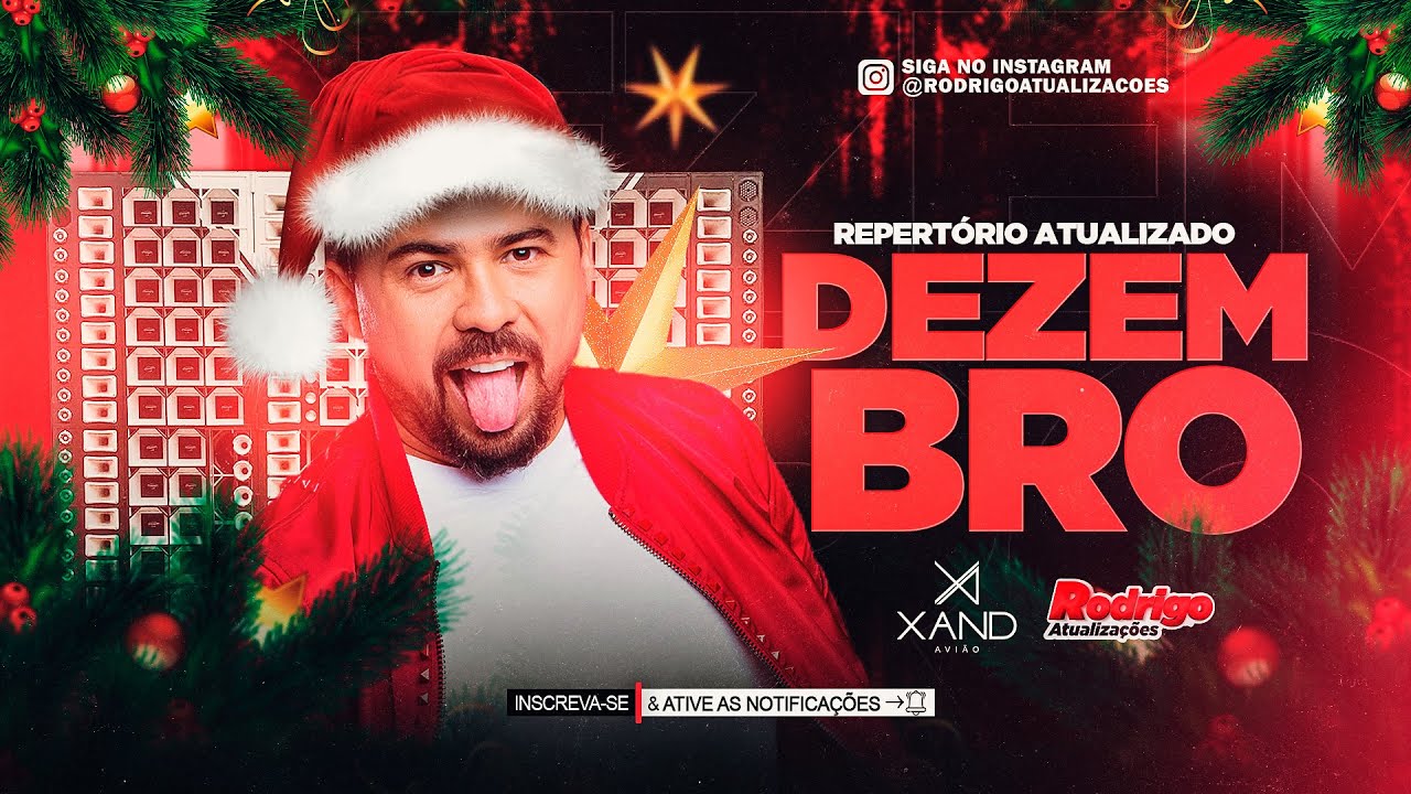 XAND AVI&Atilde;O DEZEMBRO 2021 -  ESPECIAL DE NATAL - REPERT&Oacute;RIO NOVO - AO VIVO