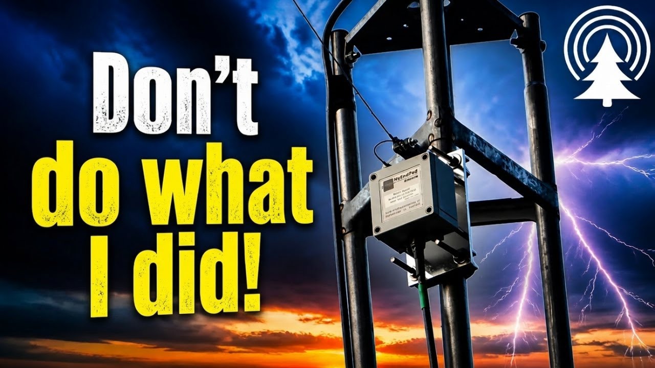 How NOT to Deploy a HyEndFed 8-Band Antenna