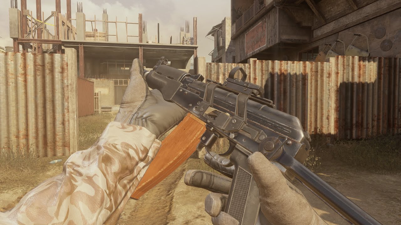 40-3 AK74u Gameplay | Call of Duty Modern Warfare Remastered Multiplayer Gameplay (No Commentary)