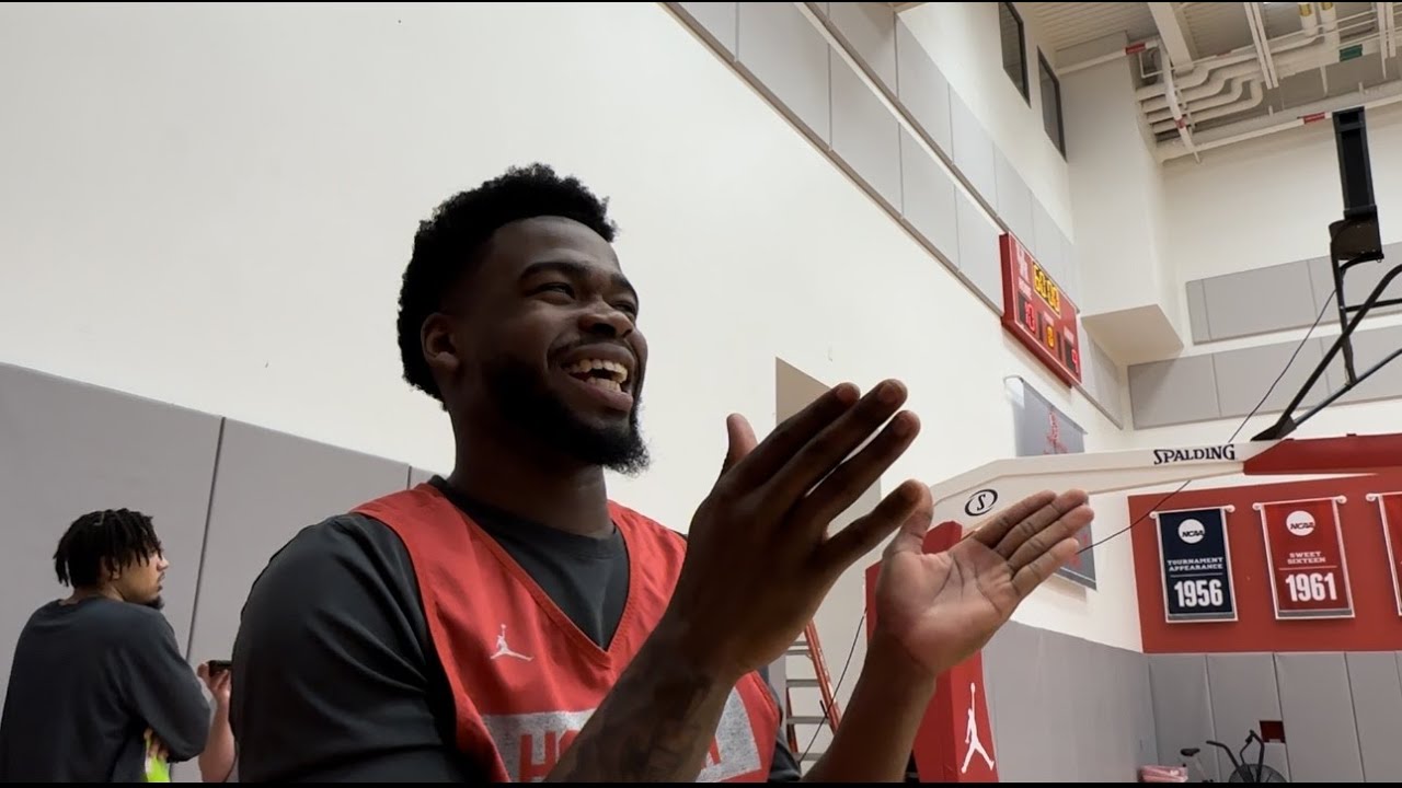 Kelvin Sampson & Jamal Shead 3/3/23 practice