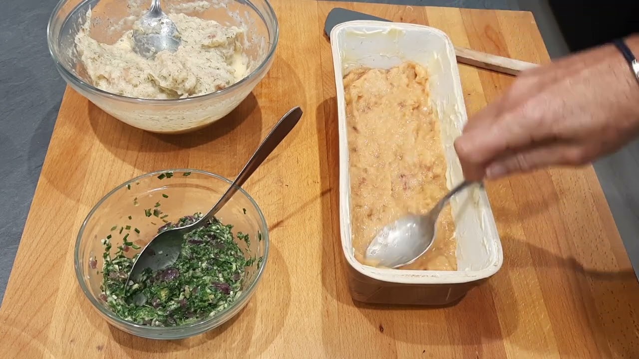 Pain de poisson et coquilles St Jacques